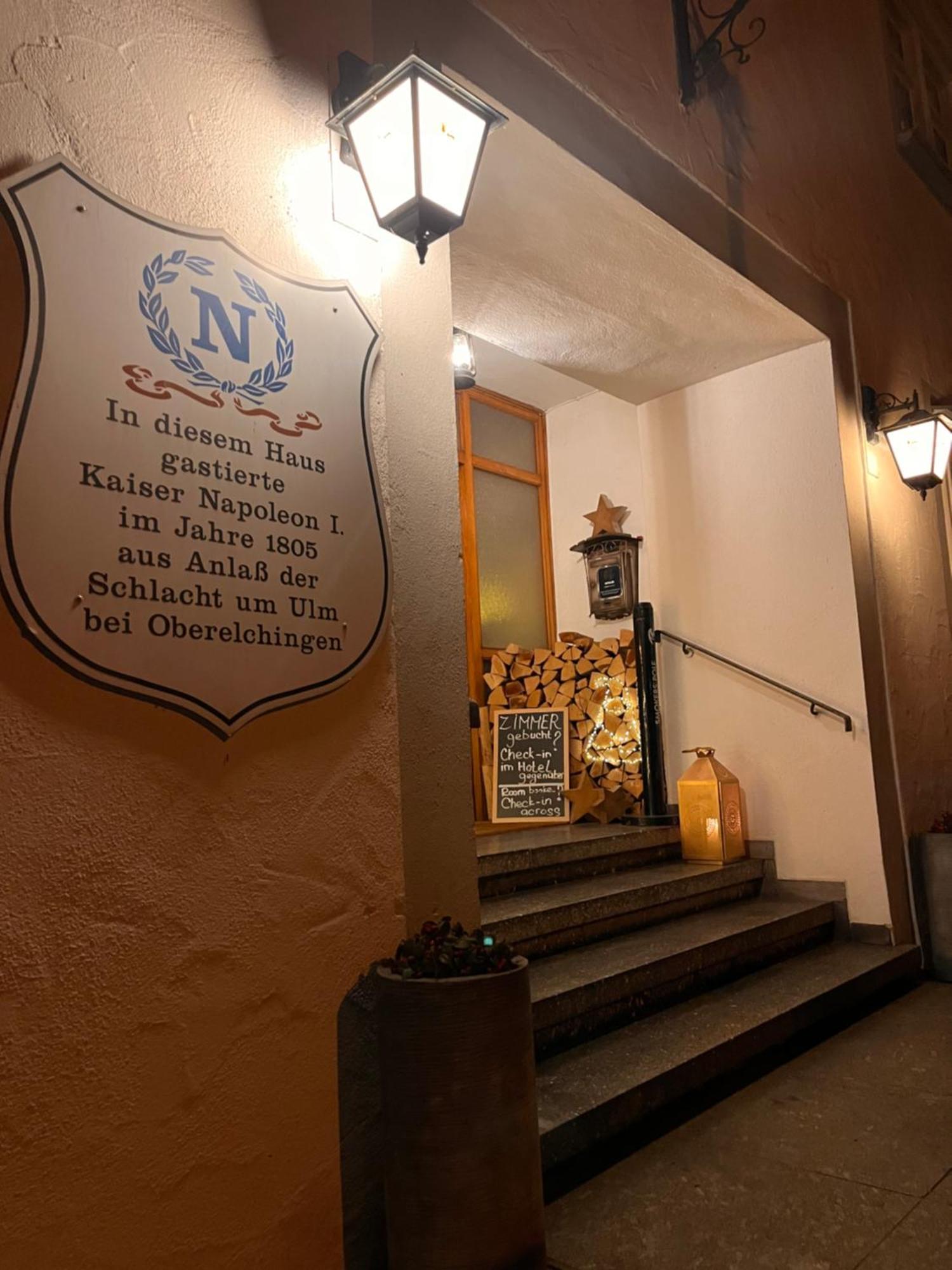 Gasthof zum Ritter Ulm Exterior foto